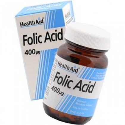 HEALTH AID Folic Acid 400mg 90 Ταμπλέτες